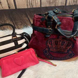 Purse Lot W/juicy & wallet +bag